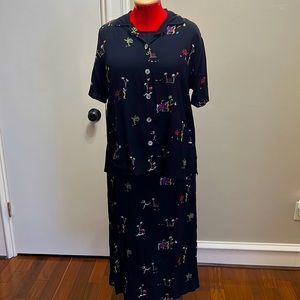 David Dart vintage 2-piece dress